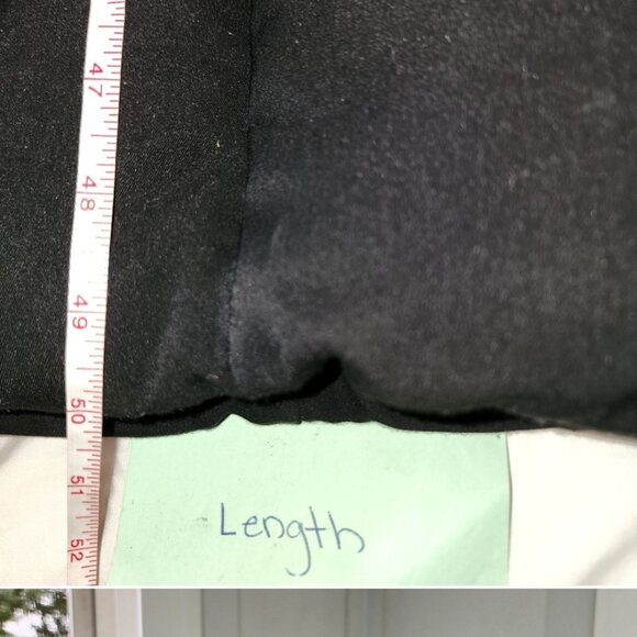 Talbots Black Long Quilted Puffer Down Hooded Coat - Picture 7 of 8